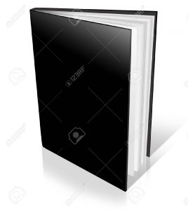 18143105-nero-copertura-dura-di-libro-aperto-su-sfondo-bianco